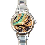 Colors Round Italian Charm Watch Front