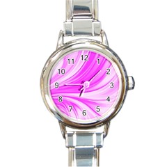 Colors Round Italian Charm Watch by ValentinaDesign