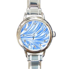 Colors Round Italian Charm Watch by ValentinaDesign