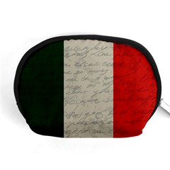 Vintage Flag - Italia Accessory Pouches (medium)  by ValentinaDesign