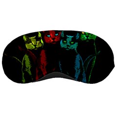 Cats Sleeping Masks by Valentinaart