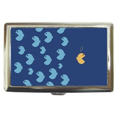 Blue Fish Sea Beach Swim Yellow Predator Water Cigarette Money Cases by Mariart