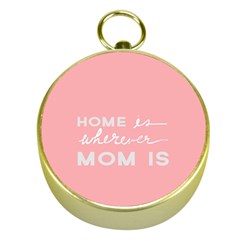 Home Love Mom Sexy Pink Gold Compasses by Mariart