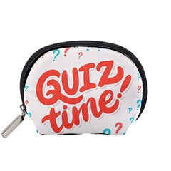 Question Mark Quiz Time Accessory Pouches (small)  by Mariart