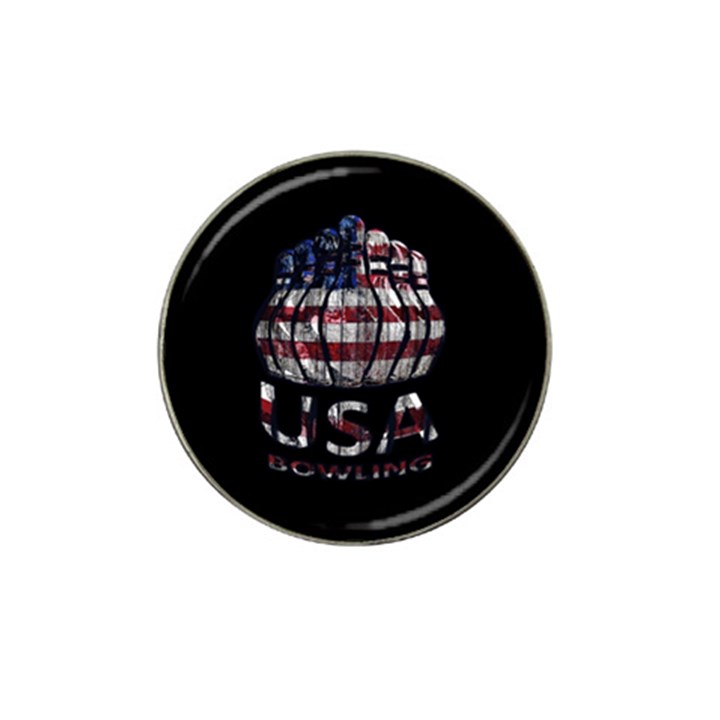 USA Bowling  Hat Clip Ball Marker