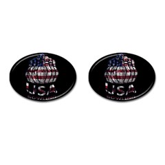 Usa Bowling  Cufflinks (oval) by Valentinaart