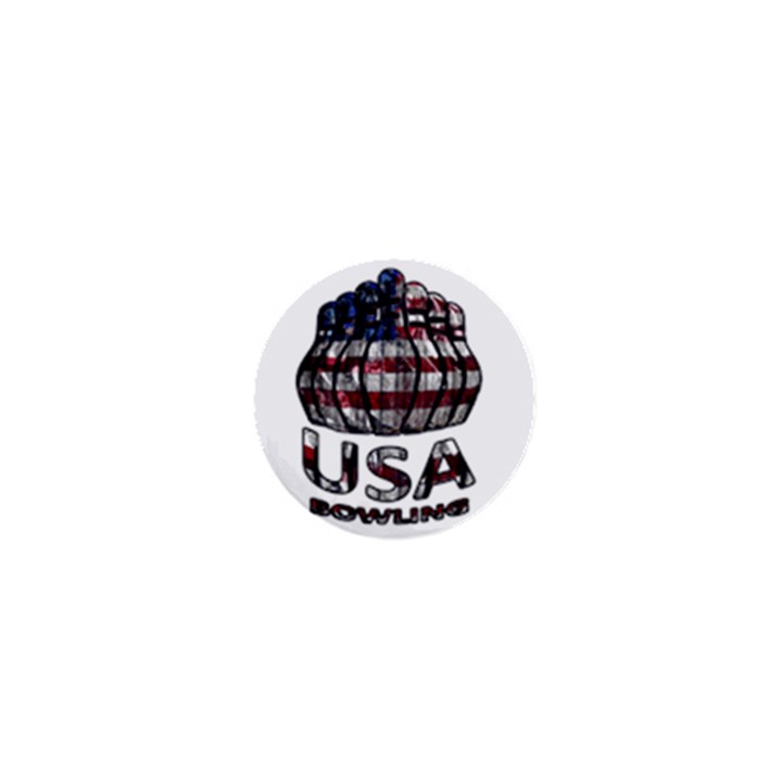 USA Bowling  1  Mini Buttons