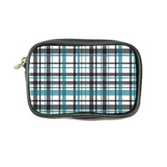 Plaid Pattern Coin Purse by Valentinaart