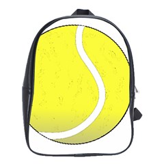 Tennis Ball Ball Sport Fitness School Bags(large)  by Nexatart