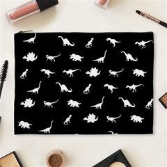 Dinosaurs Pattern Cosmetic Bag (xl) by Valentinaart