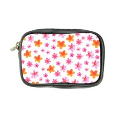 Watercolor Summer Flowers Pattern Coin Purse by TastefulDesigns