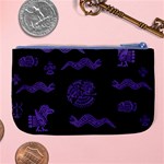 Aztecs pattern Large Coin Purse Back