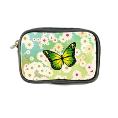 Green Butterfly Coin Purse by linceazul