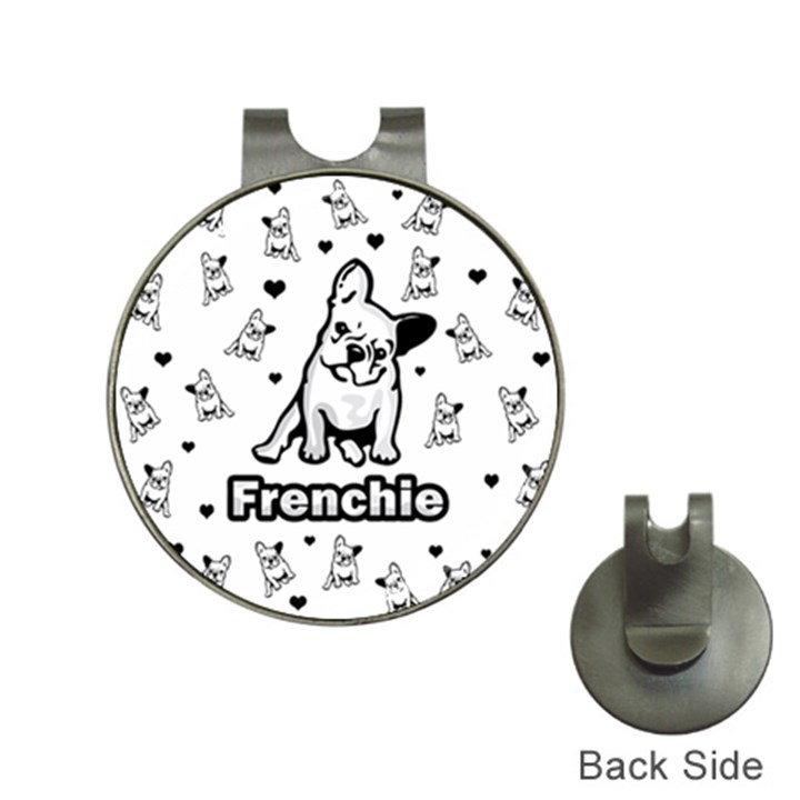 French bulldog Hat Clips with Golf Markers