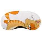 Even Cat Hates Monday Sleeping Masks Front