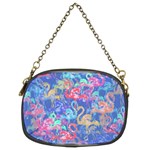 Flamingo pattern Chain Purses (Two Sides)  Front