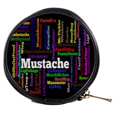 Mustache Mini Makeup Bags by Mariart