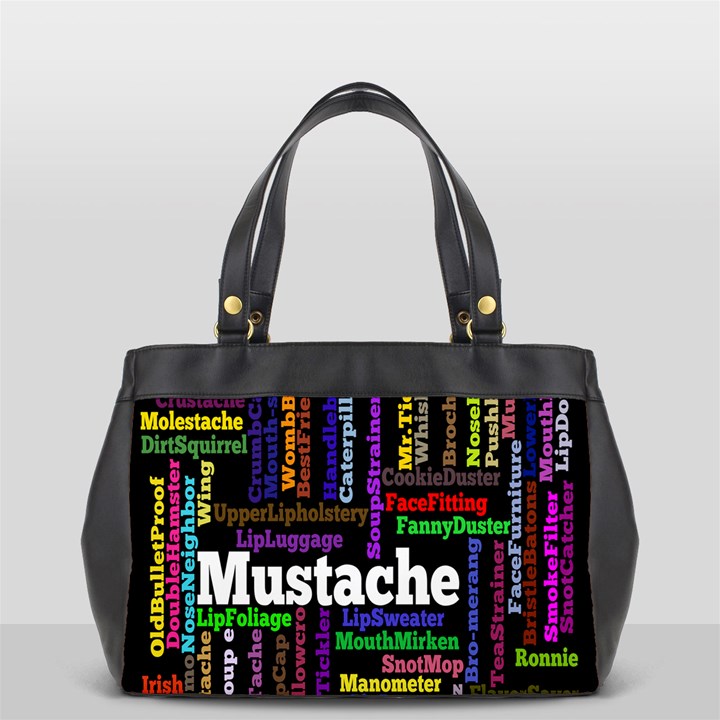 Mustache Office Handbags