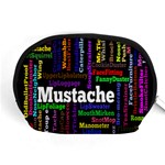 Mustache Accessory Pouches (Medium)  Front