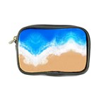 Sand Beach Water Sea Blue Brown Waves Wave Coin Purse Front