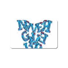 Sport Crossfit Fitness Gym Never Give Up Magnet (name Card) by Nexatart