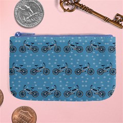 Bicycles Pattern Large Coin Purse by linceazul