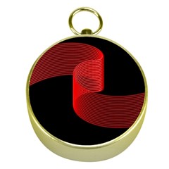 Tape Strip Red Black Amoled Wave Waves Chevron Gold Compasses by Mariart