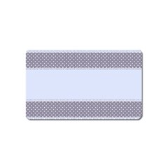 Blue Modern Magnet (name Card) by Nexatart