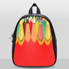 Colors On Red School Bags (small)  by linceazul