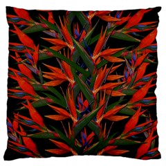 Bird Of Paradise Standard Flano Cushion Case (two Sides) by Valentinaart