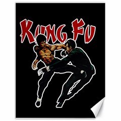 Kung Fu  Canvas 18  X 24   by Valentinaart