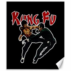 Kung Fu  Canvas 20  X 24   by Valentinaart