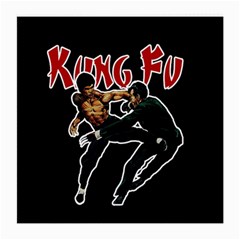 Kung Fu  Medium Glasses Cloth by Valentinaart