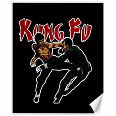 Kung Fu  Canvas 11  X 14   by Valentinaart