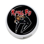 Kung Fu  4-Port USB Hub (Two Sides)  Back