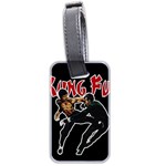 Kung Fu  Luggage Tags (Two Sides) Front