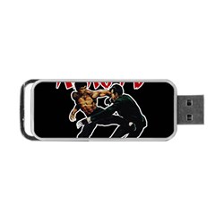 Kung Fu  Portable Usb Flash (two Sides) by Valentinaart