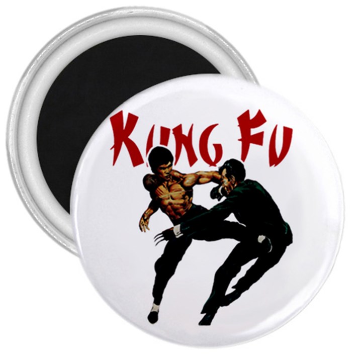 Kung Fu  3  Magnets