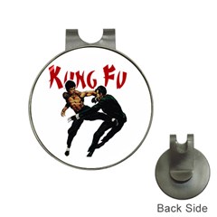 Kung Fu  Hat Clips With Golf Markers by Valentinaart