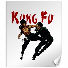 Kung Fu  Canvas 20  X 24   by Valentinaart