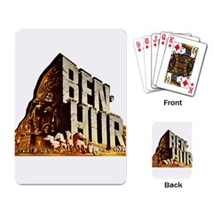 Ben Hur Playing Card by Valentinaart