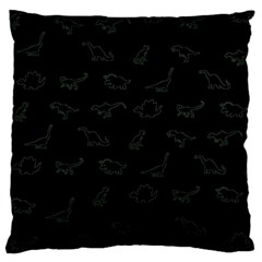 Dinosaurs Pattern Large Cushion Case (one Side) by ValentinaDesign