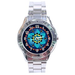 Abstract Mechanical Object Stainless Steel Analogue Watch by linceazul