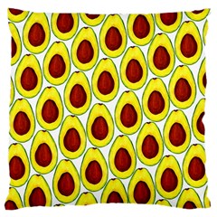 Avocados Seeds Yellow Brown Greeen Large Cushion Case (one Side) by Mariart