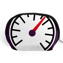 Maker Measurer Hours Time Speedometer Accessory Pouches (medium)  by Mariart