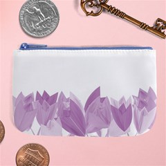 Tulips Large Coin Purse by ValentinaDesign