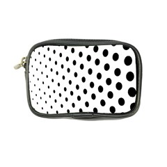 Polka Dot Black Circle Coin Purse by Mariart