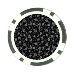 Floral Pattern Poker Chip Card Guard (10 Pack) by ValentinaDesign