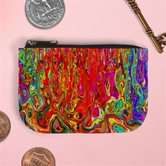 Background Texture Colorful Mini Coin Purses by Nexatart