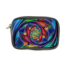 Eye Of The Rainbow Coin Purse by WolfepawFractals